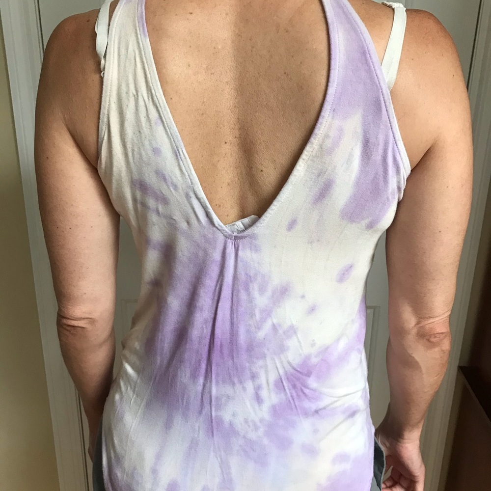 Tie Dye Guess Tank Top - Picture 3 of 3